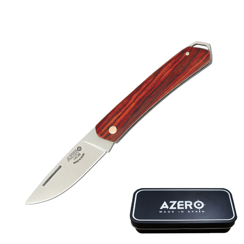 Azero Cocobolo Wood Pocket Knife 140mm Overall Length (A158023)