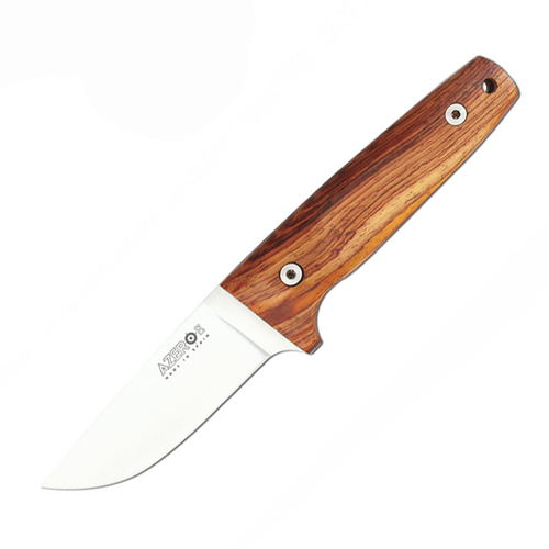 Azero Cocobolo Wood Hunting Knife 225mm Overall Length (A214022)