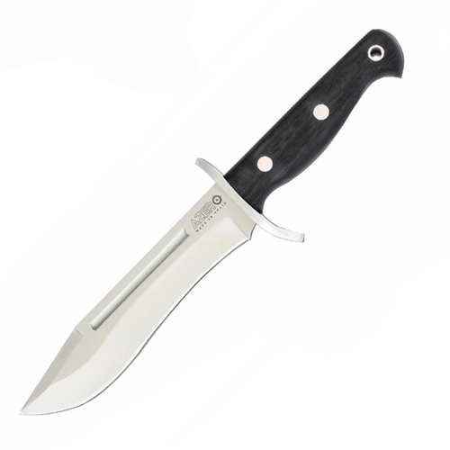 Azero Ebony Wood Hunting Knife 300mm Overall Length (A232111)