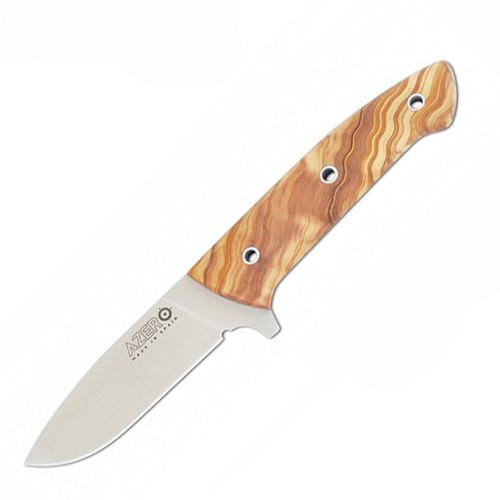 Azero Olive Wood Hunting Knife 200mm Overall Length (A241011)