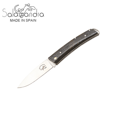 Salamandra Buffalo Horn Stainless Steel Pocket Knife 156mm (A311752)