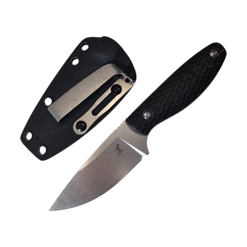 Salamandra TEK 14C27 Stainless Steel Knife G10 Handle with Sheath