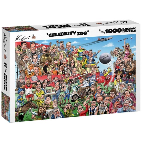Mark Knights Celebrity Zoo #3 Adult Jigsaw Puzzle 1000 Pieces