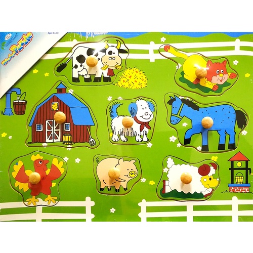 Farm Wooden Puzzle (AAC002698)