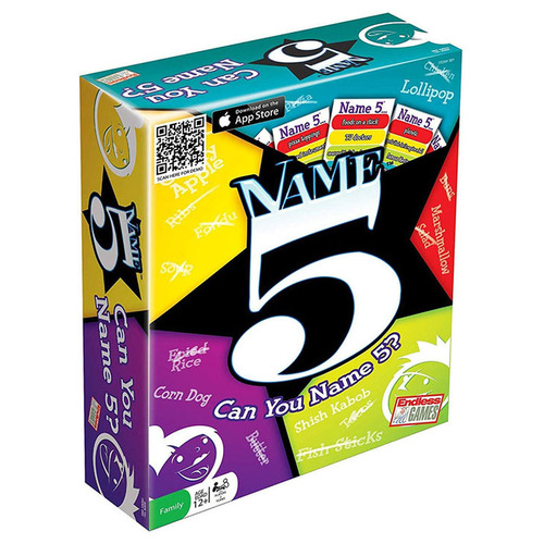 Name 5 Card Game (AAC008788)