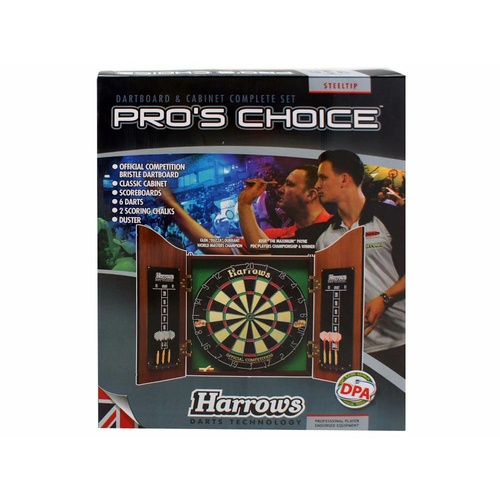 DARTBOARD & CABINET PRO CHOICE (AAC009213)