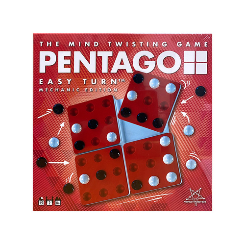 MindTwister Pentago Mind Twisting Game Mechanic Edition 2-Players (AAC020510)
