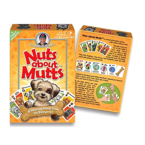 Nuts About Mutts by Grandpa Beck's Family Board Game Toys AAC038197