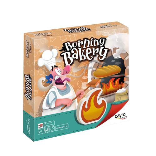 Cayro Burning Bakery Cooperation Family Game 2-4 Players (AAC088348)
