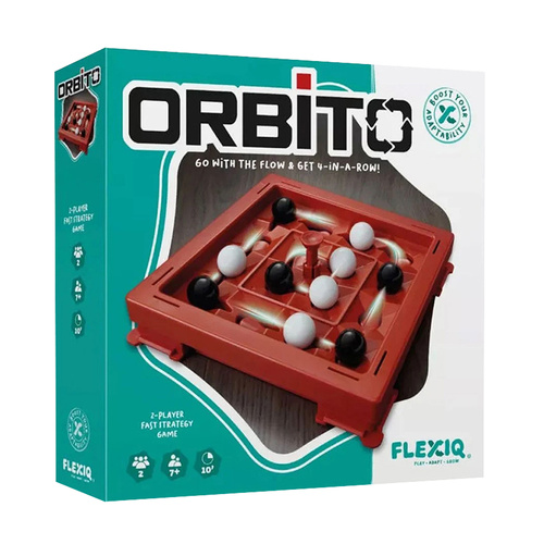 FlexIQ Orbito Fast Strategy Game 2-Players Ages 7+ (AAC112267)