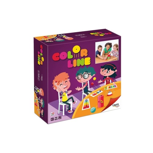 Cayro Color Line Fun Family Board Game Players 2-4 Ages 5-12