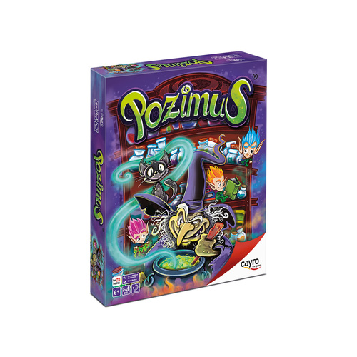 Cayro Pozimus Family Fun Kids Puzzle Board Game 2-5 Players Ages 6+