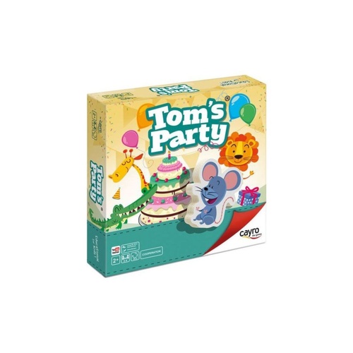 Cayro Toms Party Cooperative Childrens Board Game 2-4 Players Ages 2+