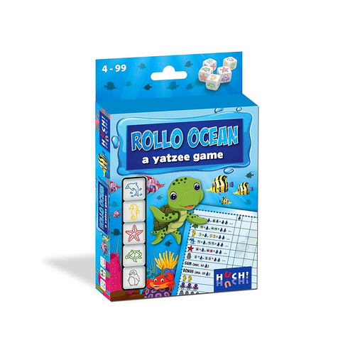 Huch Rollo Ocean A Yatzee Dice Game 2-6 Players Ages 4-99 (AAC882936)