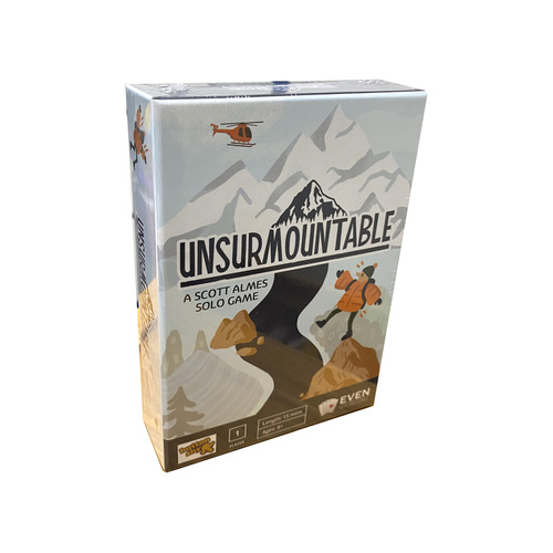 Button Shy Unsurmountable Card Game 1-Player Ages 8+ (AAC996333)