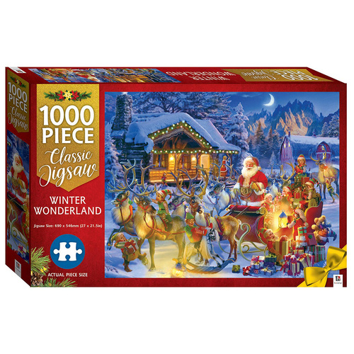 Hinkler Winter Wonderland Classic Jigsaw Puzzle 1000pcs (ABW001148)