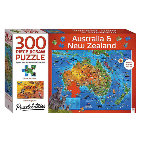 Australia & New Zealand Jigsaw Puzzles 300 Pieces (ABW002299)
