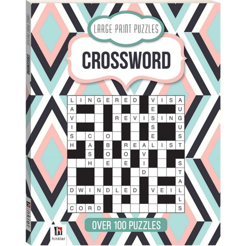 Hinkler Crossword Large Print Challenging Puzzles