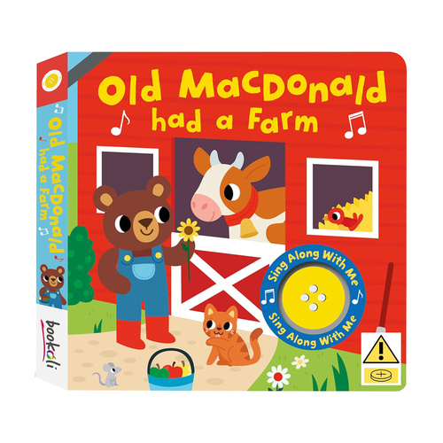 Bookoli Old MacDonald Had A Farm Childrens Sound Book Sing Along (ABW491654)