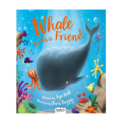 Bookoli Whale Finds A Friend Childrens Book Hardcover (ABW491838)