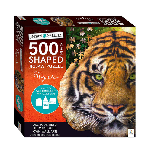 Hinkler Jigsaw Gallery Tiger Jigsaw Puzzle 500 Pieces (ABW901089)