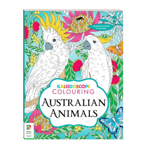 Hinkler Kaleidoscope Colouring Australian Animals Activity Book (ABW925603)