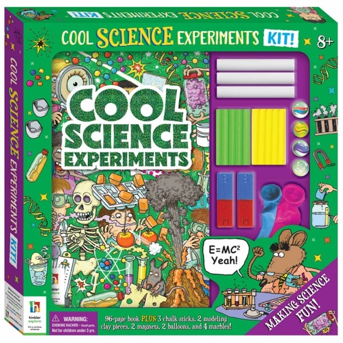 Hinkler Cool Science Experiments Kit for Children Ages 8+