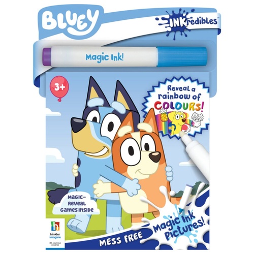Hinkler Inkredibles Bluey Magic Ink Pictures Ages 3+