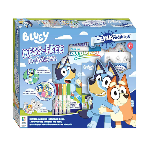 Hinkler Inkredibles Bluey Mess-Free Activity Kit for Ages 3+ (ABW959264)