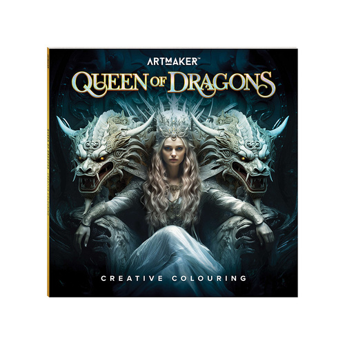 Hinkler Queen of Dragons Creative Colouring Activity Book (ABW962806)