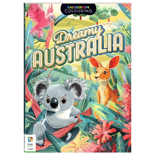 Hinkler Kaleidoscope Dreamy Australia Colouring Book