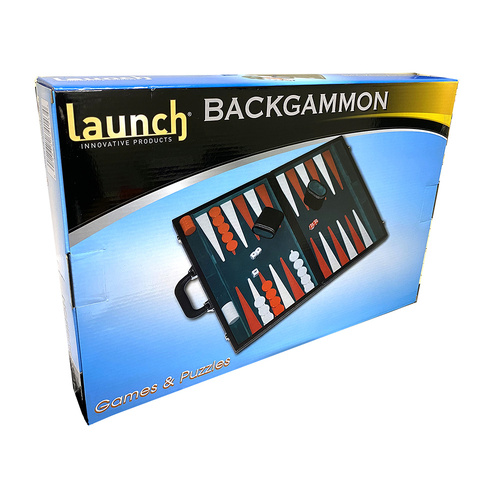 Launch Backgammon 18" Attache Classic Board Game (Launch (BAK741434)
