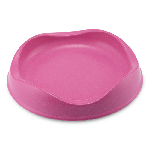 Beco Bowl Eco-Friendly Food & Water Bamboo Cat Bowl Pink