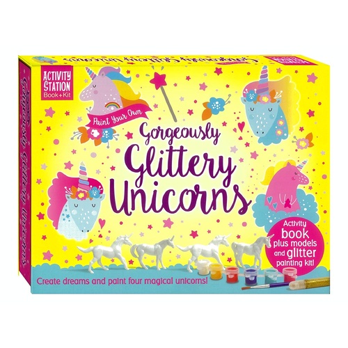 Gorgeously Glittery Unicorns by Activity Books for Kids BMS007246
