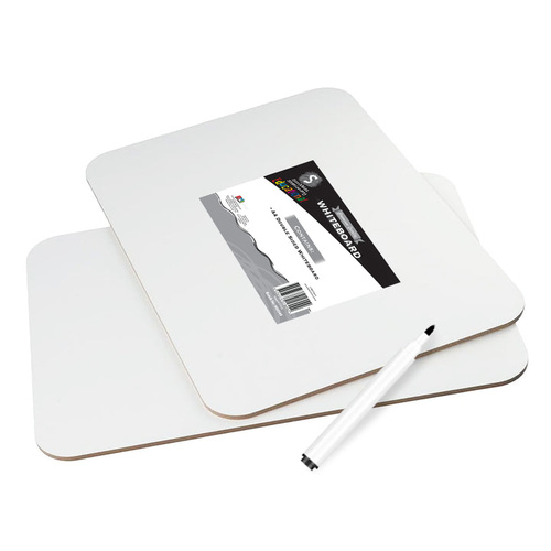 Scribbles Stationery A4 Dual-Sided Wooden Whiteboard