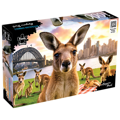 Puzzle Master Kangaroo Park Jigsaw Puzzle 1000 Pieces
