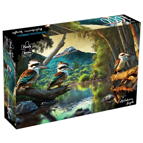 Puzzle Master Kookaburra Laughs Jigsaw Puzzle 1000 Pieces