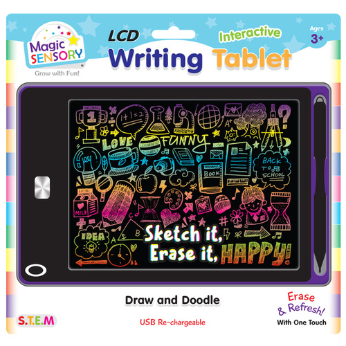 Magic Sensory Interactive LCD Writing Tablet Purple Art