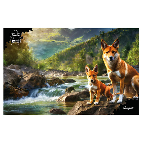 Puzzle Master Dingoes Adult Jigsaw Puzzle 1000 Pieces (BMS020013)