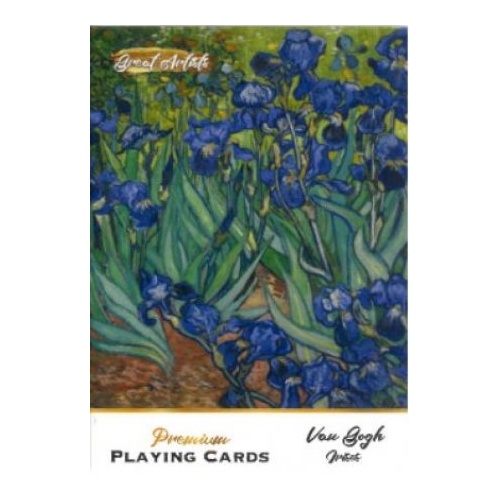 Great Artist Premium Playing Cards: Van Gogh: Irises Single Deck