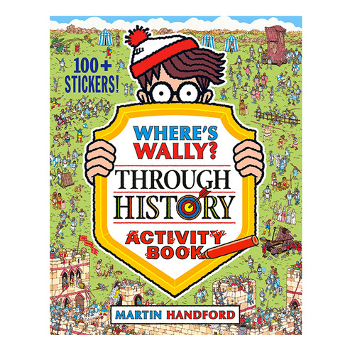 Wheres Wally Through History by Martin Handford Activity Book (BMS503159)
