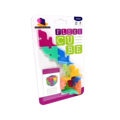 Brainwright Flexi Cube Puzzle 3D Brain Teaser Kids Educational Toys BRA8005