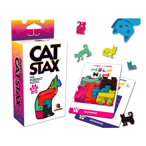 Brainwright Cat Stax The Purrfect Puzzle (BRA8303)