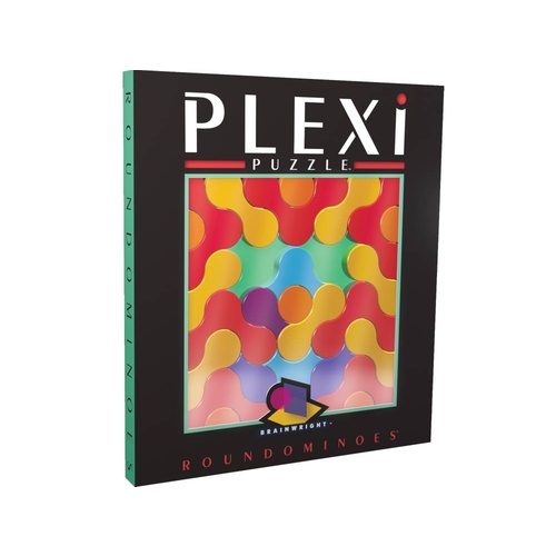 Plexi Puzzle Assorted by Brainwright Roundominoes Puzzle Game Toys BRA8304