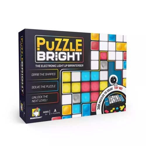 Brainwright Puzzle Bright Electronic Light Up Brain Teaser Ages 8+