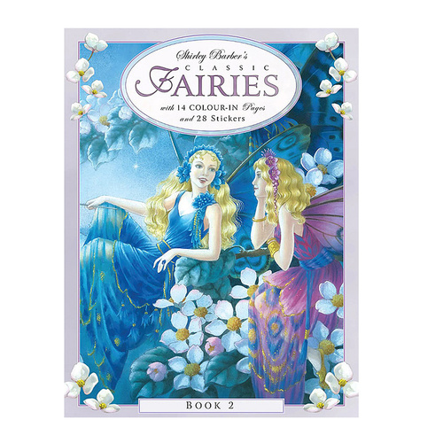Classic Fairies with 14 Colour-in & 28 Stickers Activity Book (BRO306814)