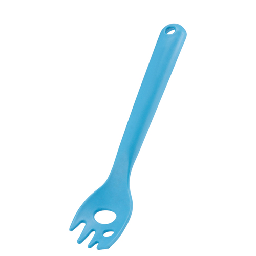 Beco Bamboo Mashing Scooping Spork Dishwasher Safe Blue