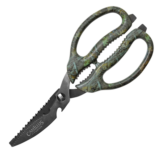 Camillus Multi-Function 9" Game Shears Camo Handle 230mm (CA-19403)