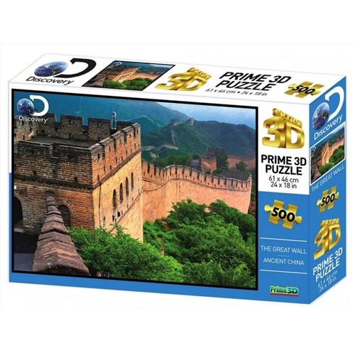 Prime 3D Great Wall Lenticular Jigsaw Puzzle 500 Pieces
