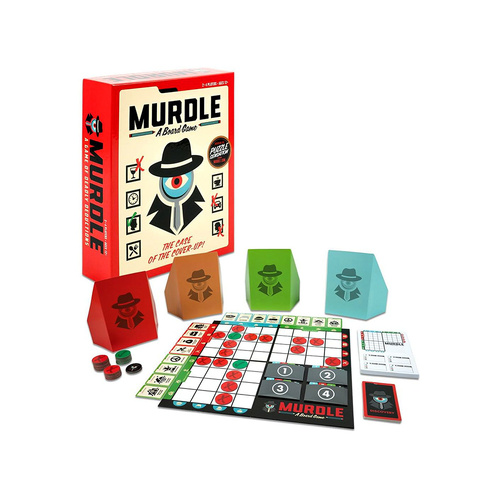 Endless Games Murdle A Board Game 2-4 Players Ages 12+ (CAA315297)